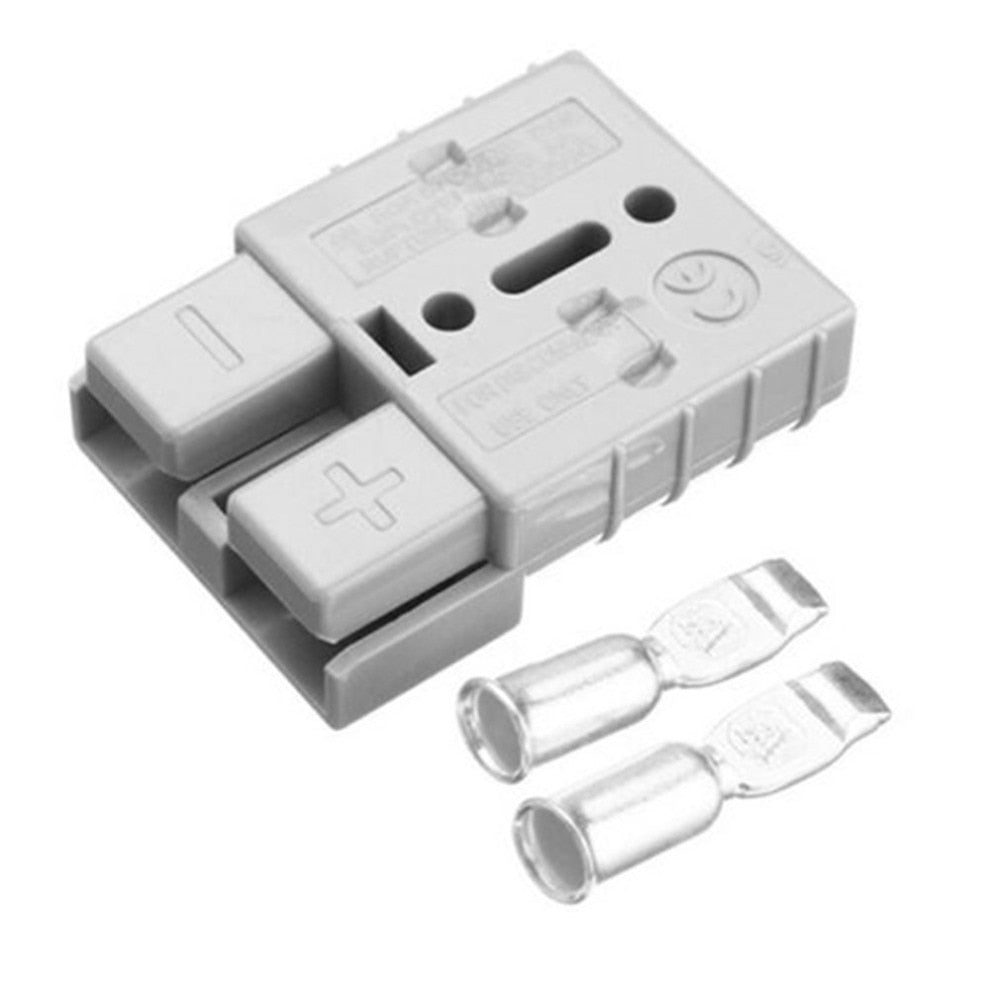10pc For Anderson Plug Connector 50a 6awg Caravan Trailer Solar 4x4 Truck Suitable For Anderson Forklift Battery Connector